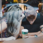 couple in cafe
