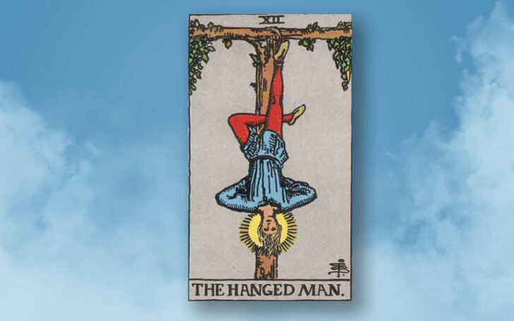 The Hanged Man Tarot Card Meanings (upright & Reversed) - Mindful Cupid